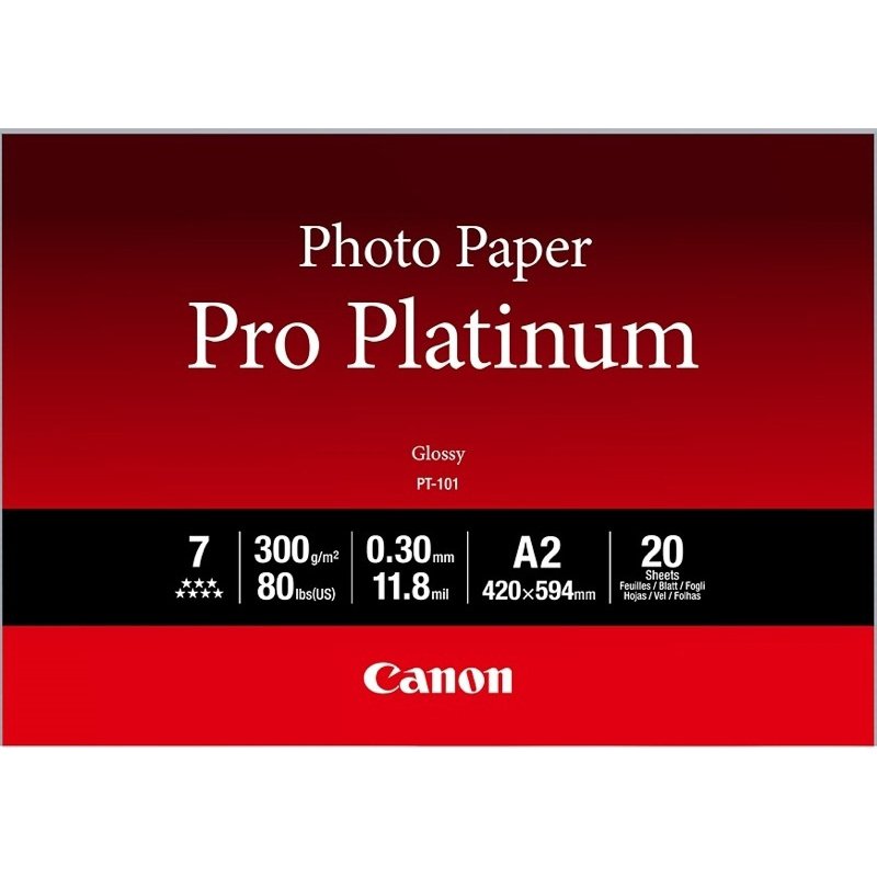Original Canon A4+ Glossy Photo Paper - 20 sheets (GP201A4)