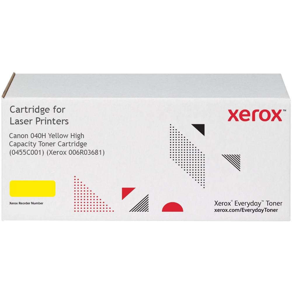 Xerox Ultimate Canon 040H Yellow High Capacity Toner Cartridge (0455C001) (Xerox 006R03681)