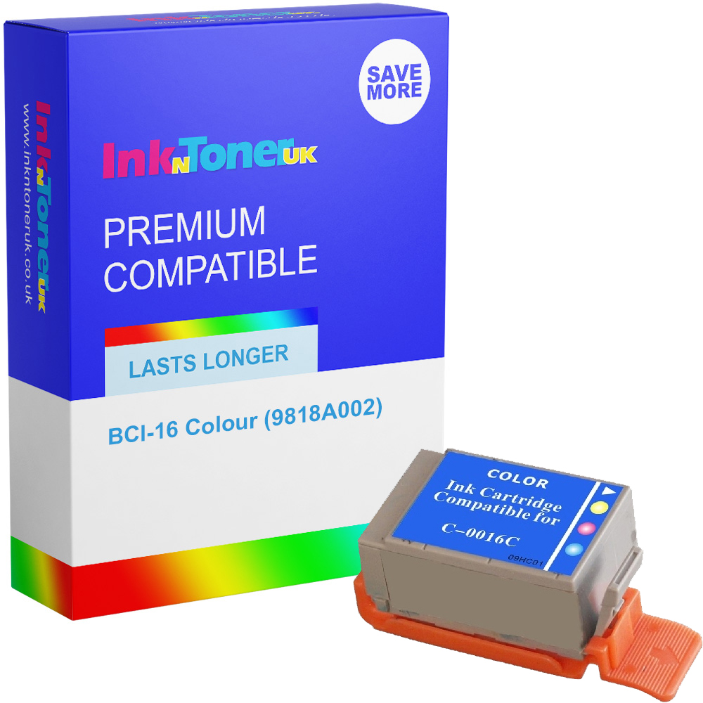 Premium Compatible Canon BCI-16 Colour Ink Cartridge (9818A002)