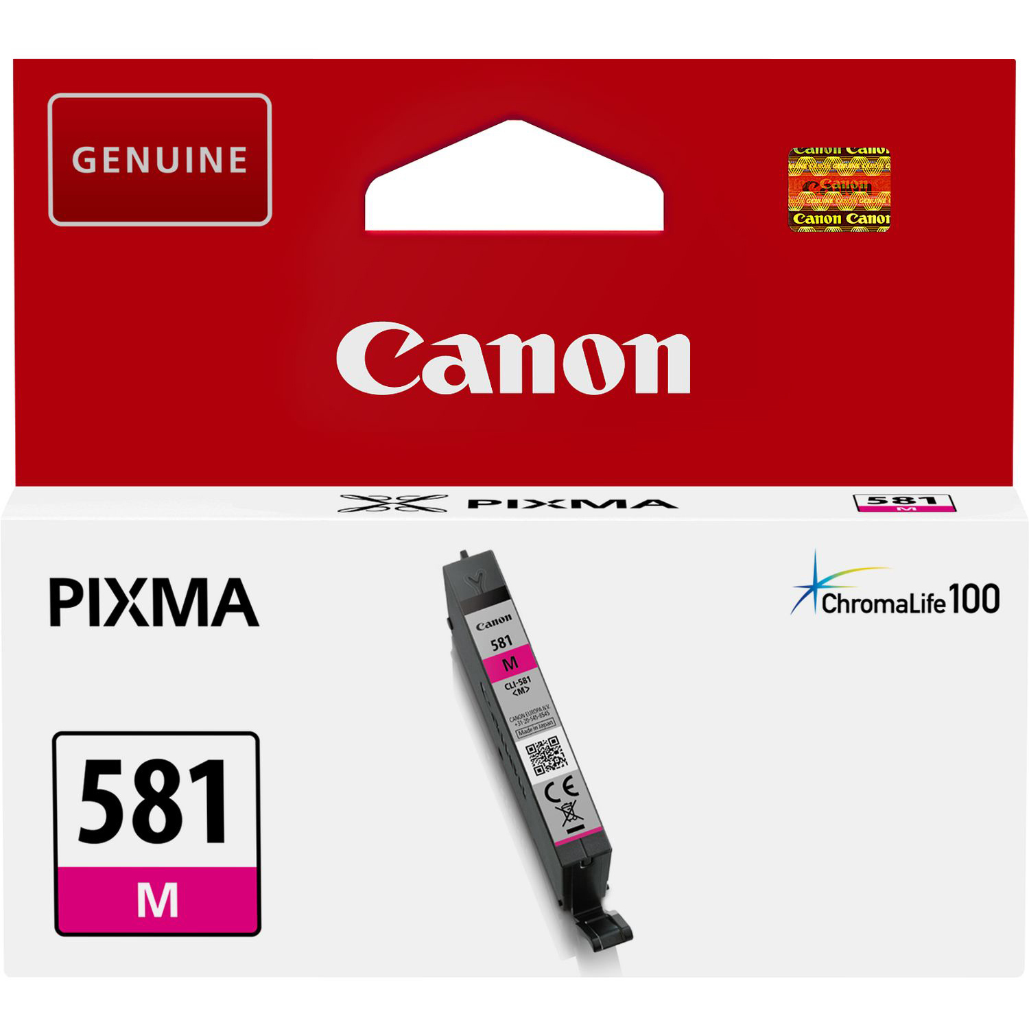 Original Canon CLI-581M Magenta Ink Cartridge (2104C001)