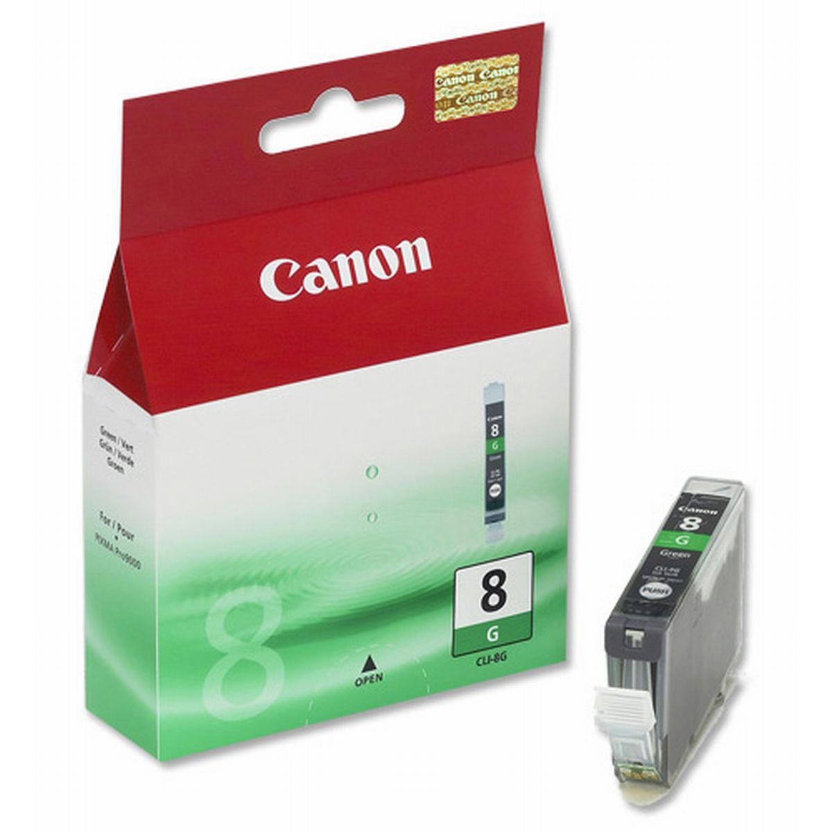 Original Canon CLI-8G Green Ink Cartridge (0627B001)