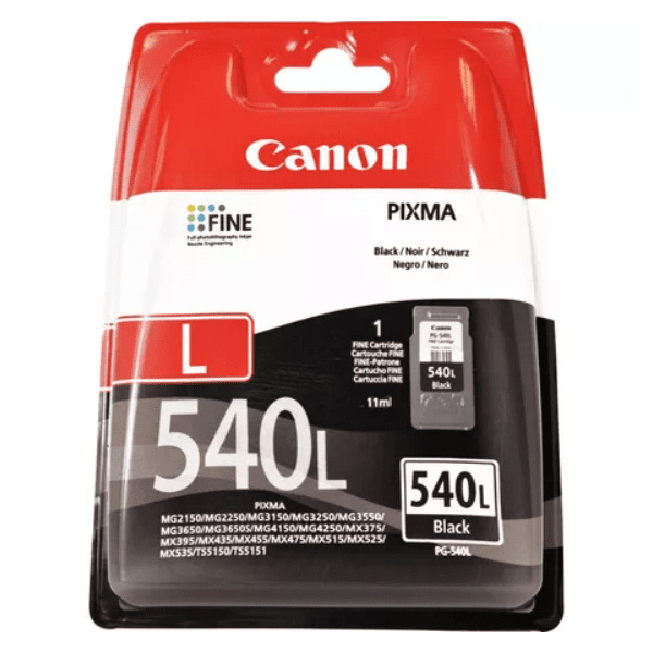 Original Canon PG-540L Black Ink Cartridge (5224B010)