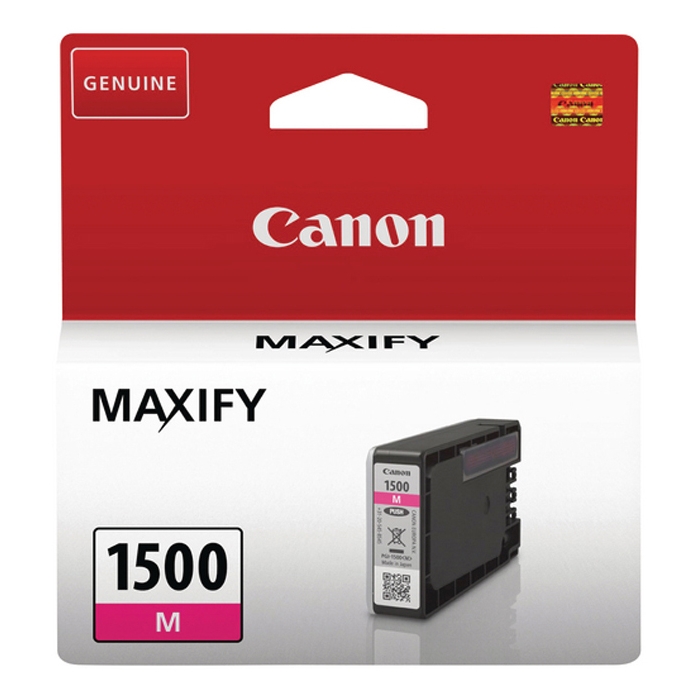 Original Canon PGI-1500M Magenta Ink Cartridge (9230B001)