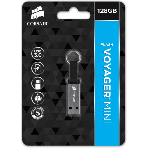 Original Corsair Voyager Mini 128GB USB 3.0 Flash Drive (CMFMINI3-128GB)
