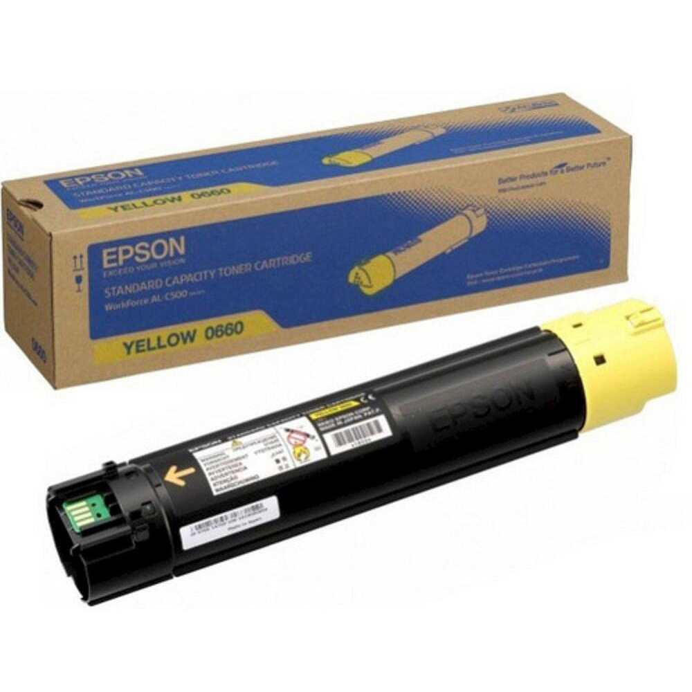 Original Epson S050660 Yellow Toner Cartridge (C13S050660)