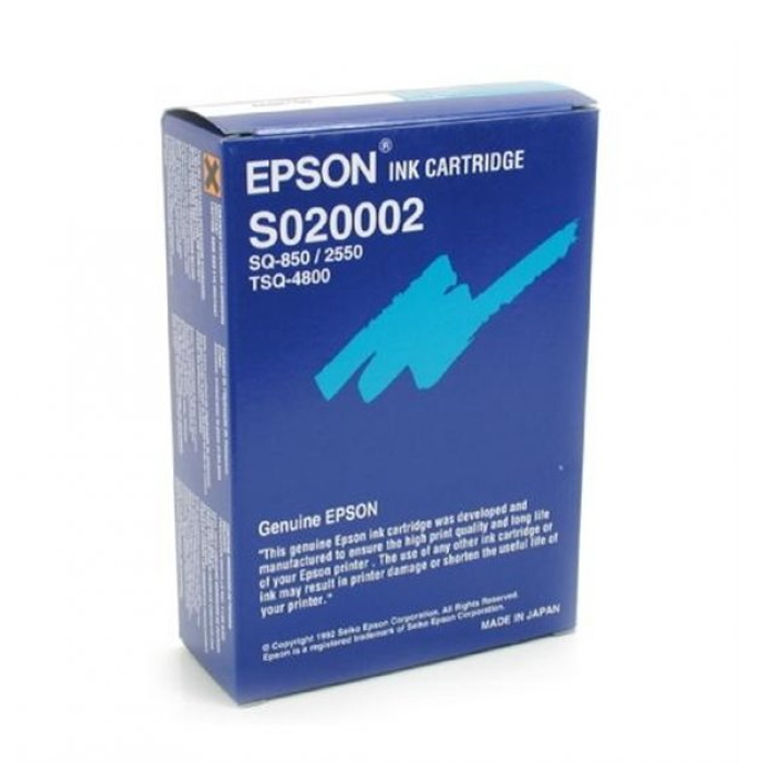Original Epson S020002 Black Ink Cartridge (C13S020002)