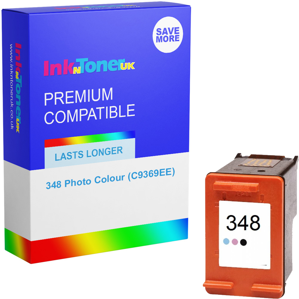 Premium Remanufactured HP 348 Photo Colour Ink Cartridge (C9369EE)