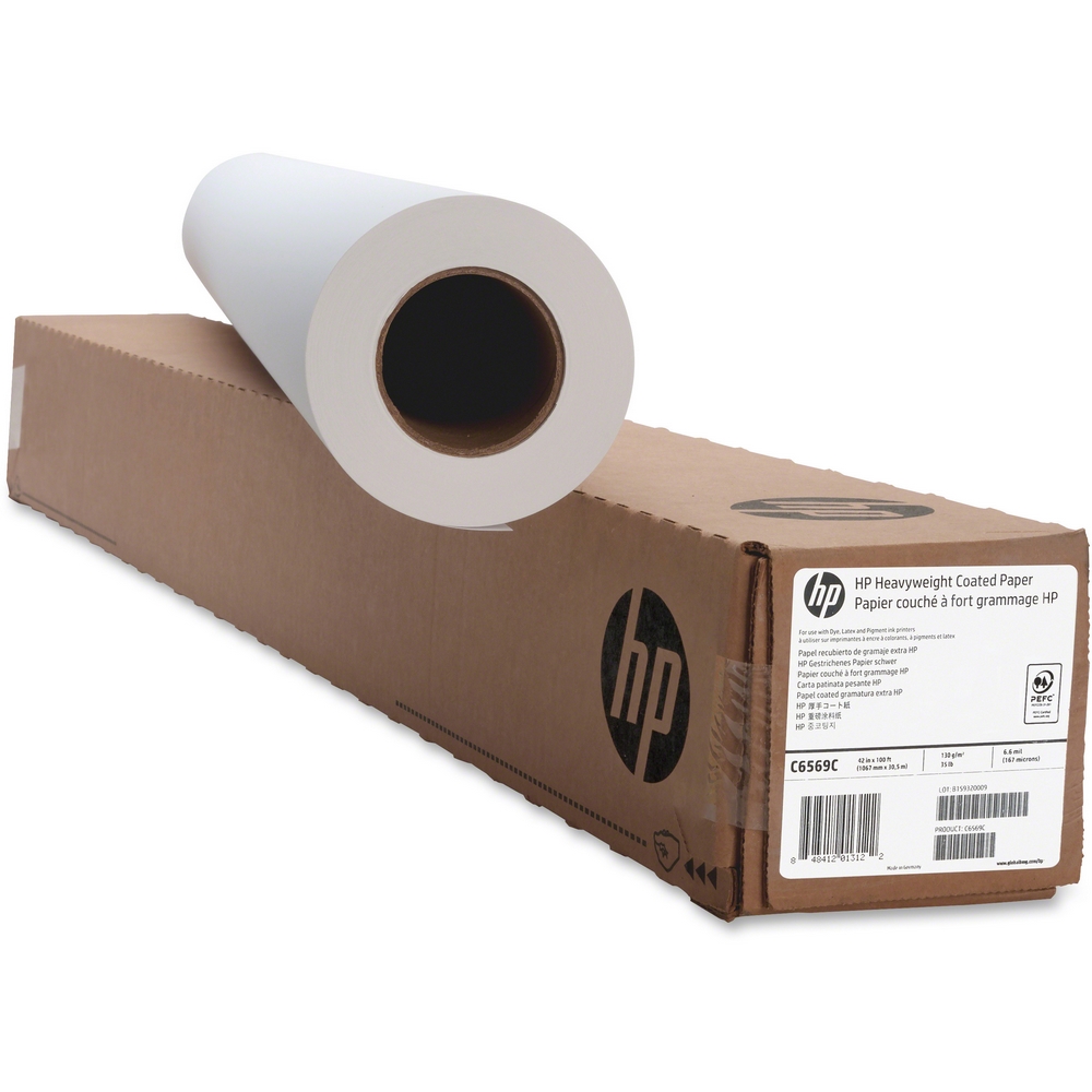 Original HP 95gsm 60in x 150ft Universal Coated Paper Roll (Q1408A)