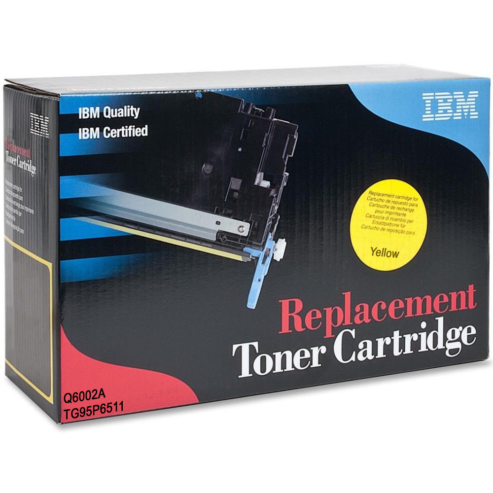 IBM Ultimate HP 124A Yellow Toner Cartridge (Q6002A) (IBM TG95P6511)