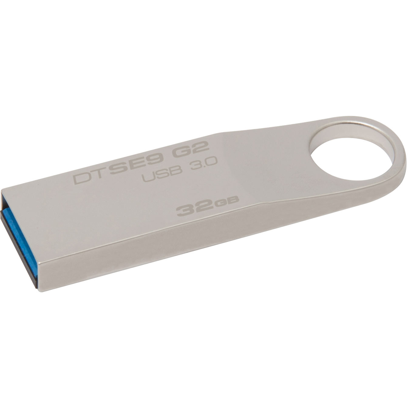 Original Kingston Data Traveler SE9 G2 32GB Silver USB 3.0 Flash Drive (DTSE9G2/32GB)