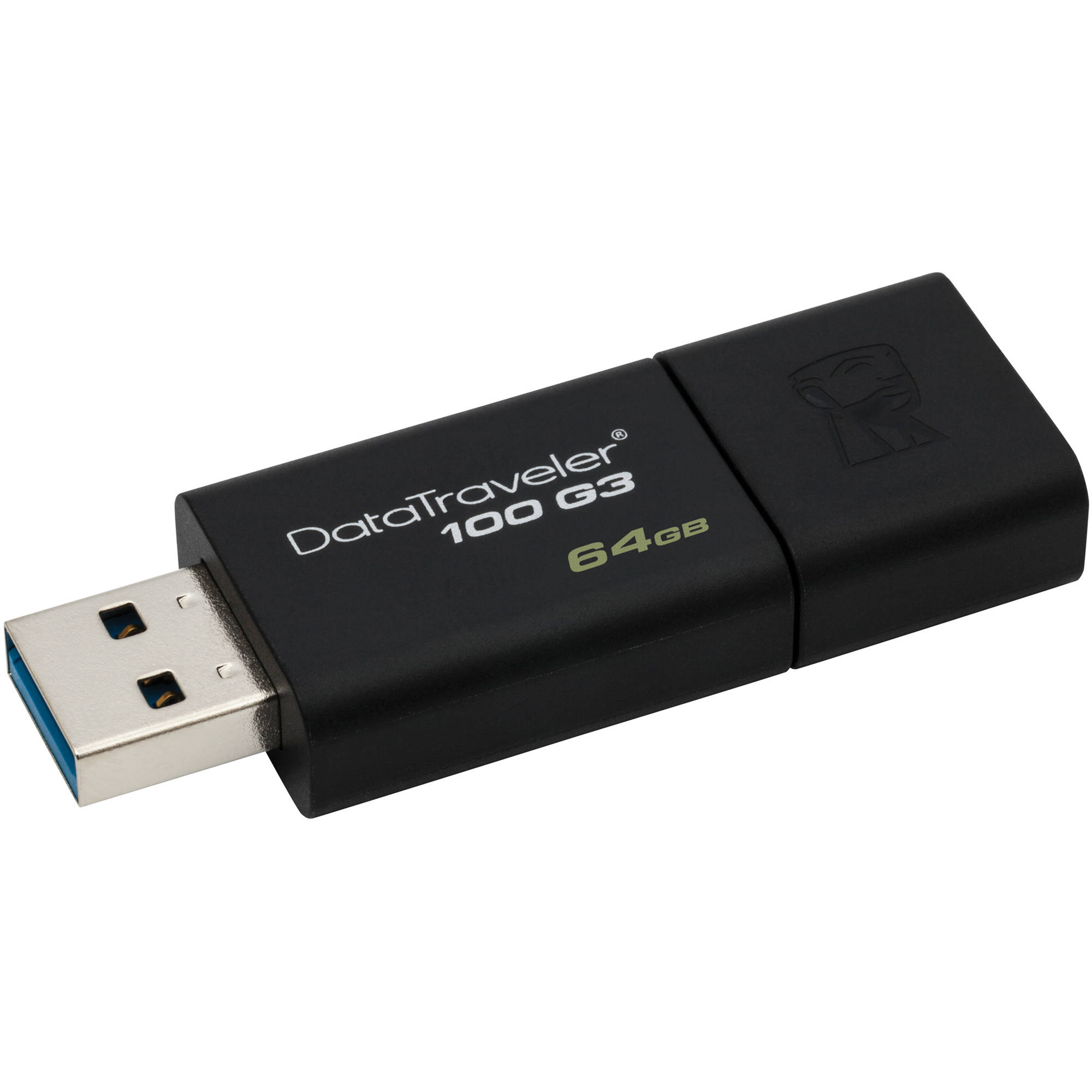 Original Kingston DataTraveler 100 G3 64GB USB 3.0 Flash Drive (DT100G3/64GB)