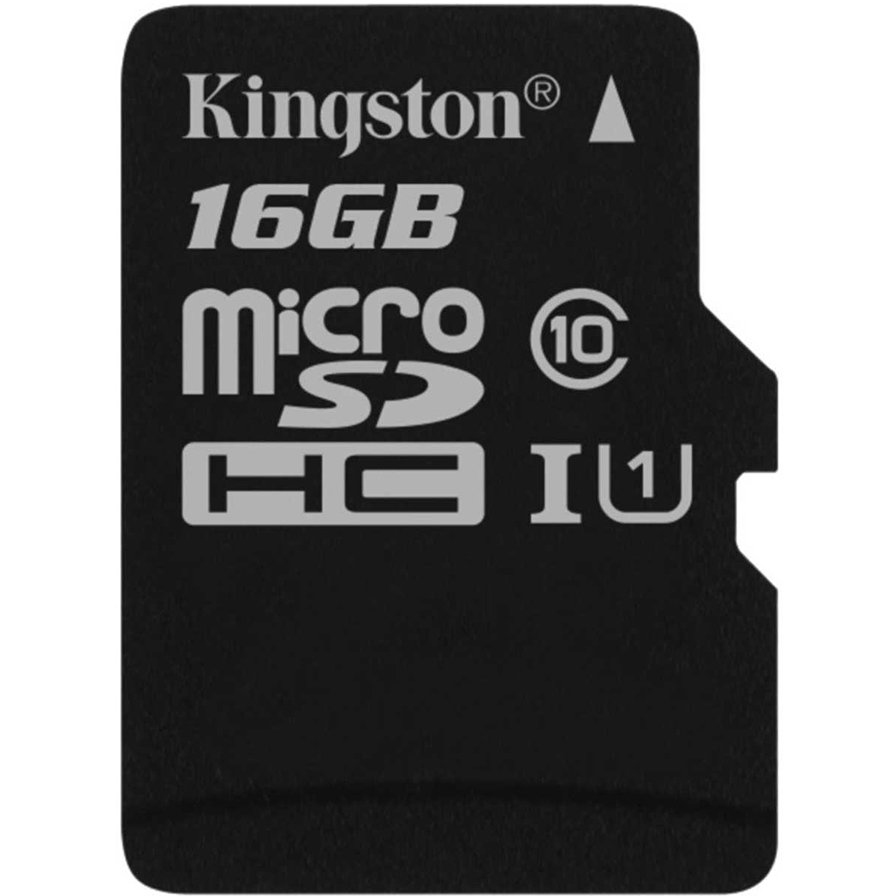 Original Kingston Canvas Select Class 10 16GB MicroSDXC Memory Card (SDCS/16GBSP)