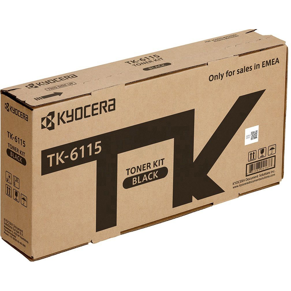 Original Kyocera TK-6115 Black Toner Cartridge (TK-6115)