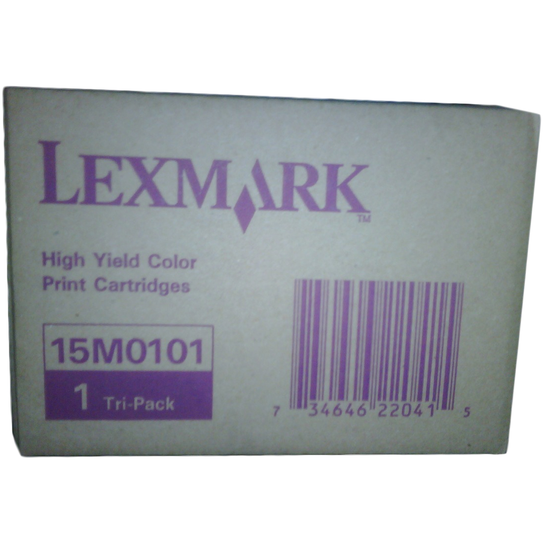 Original Lexmark 0015M0101 Colour Triple Pack Ink Cartridges (15M0101)