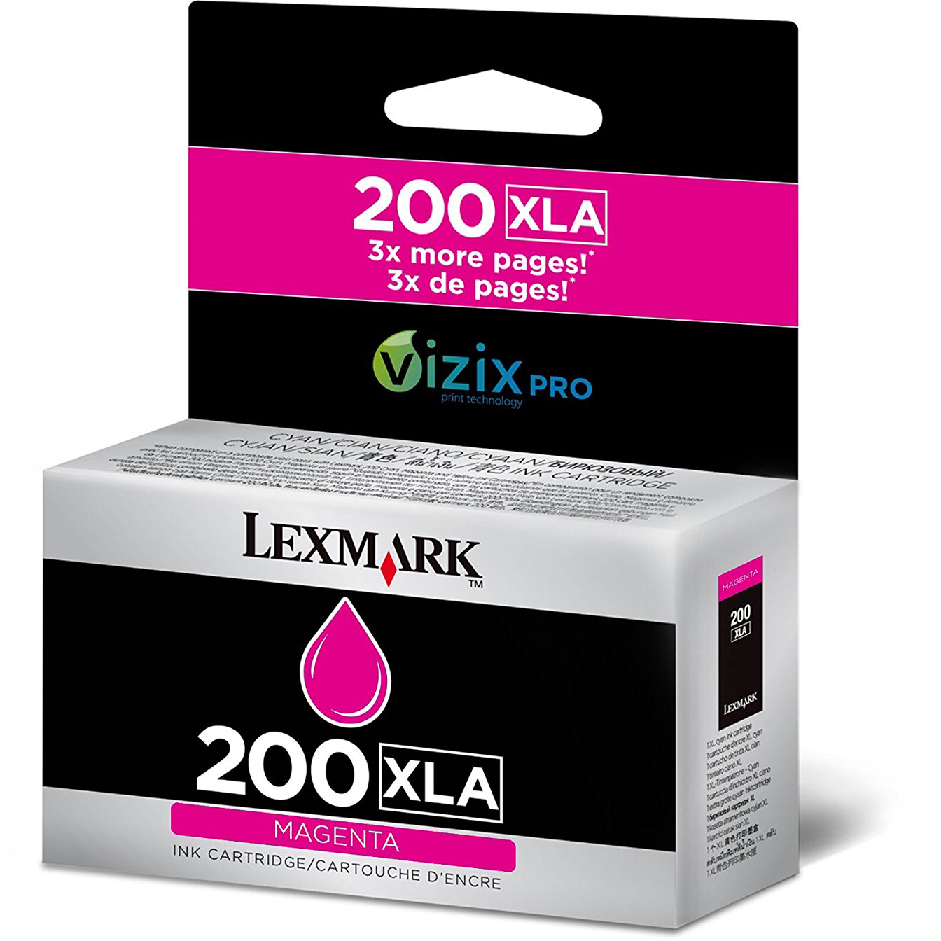 Original Lexmark 200XLA Magenta High Capacity Ink Cartridge (14L0199)