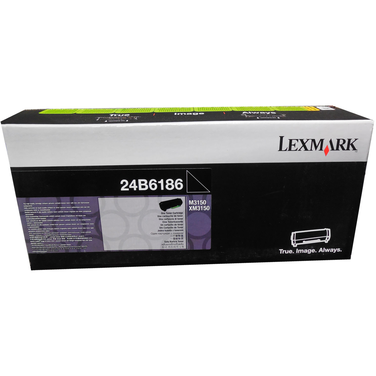 Original Lexmark 24B6186 Black Toner Cartridge (24B6186)