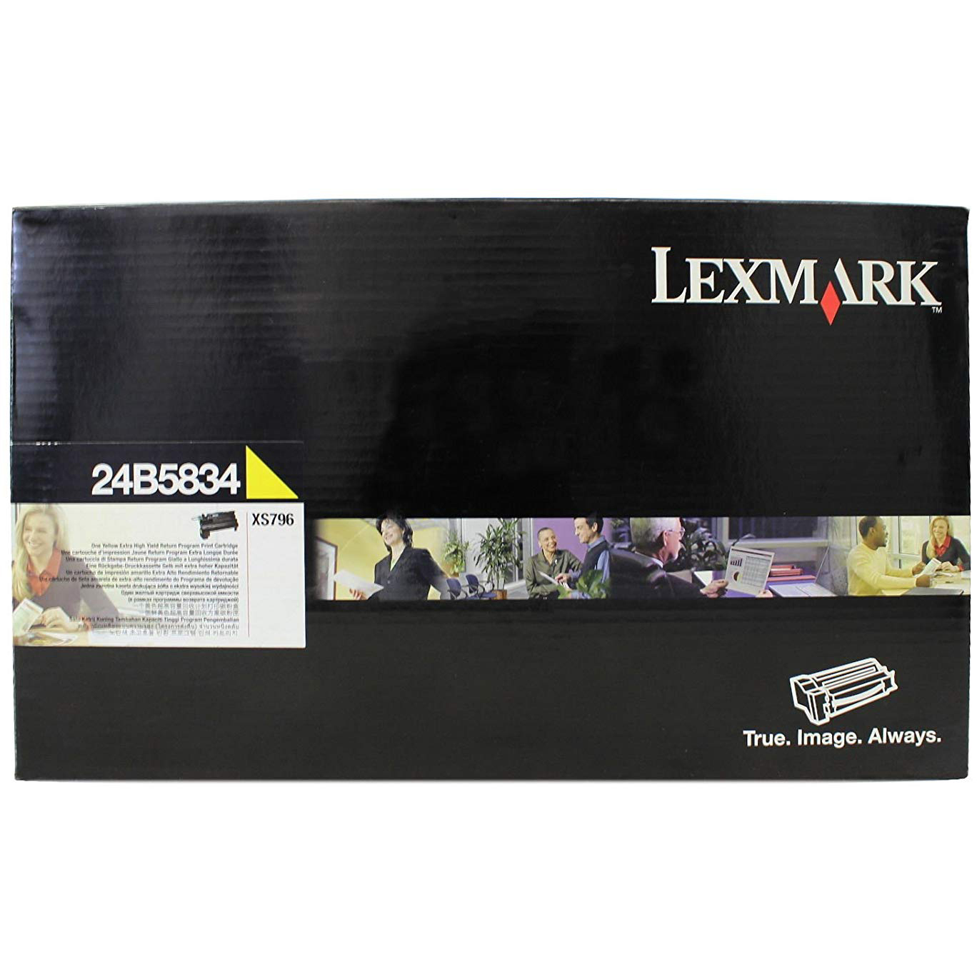 Original Lexmark 24B5834 Yellow Toner Cartridge (24B5834)