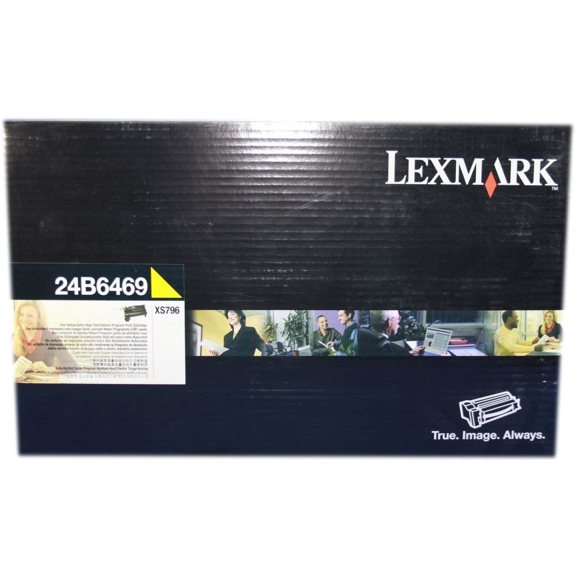 Original Lexmark 24B6469 Yellow High Capacity Toner Cartridge (24B6469)