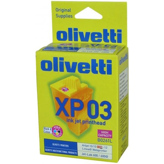Original Olivetti B0261L CMYK 4-Colour Ink Cartridge (B0261L)