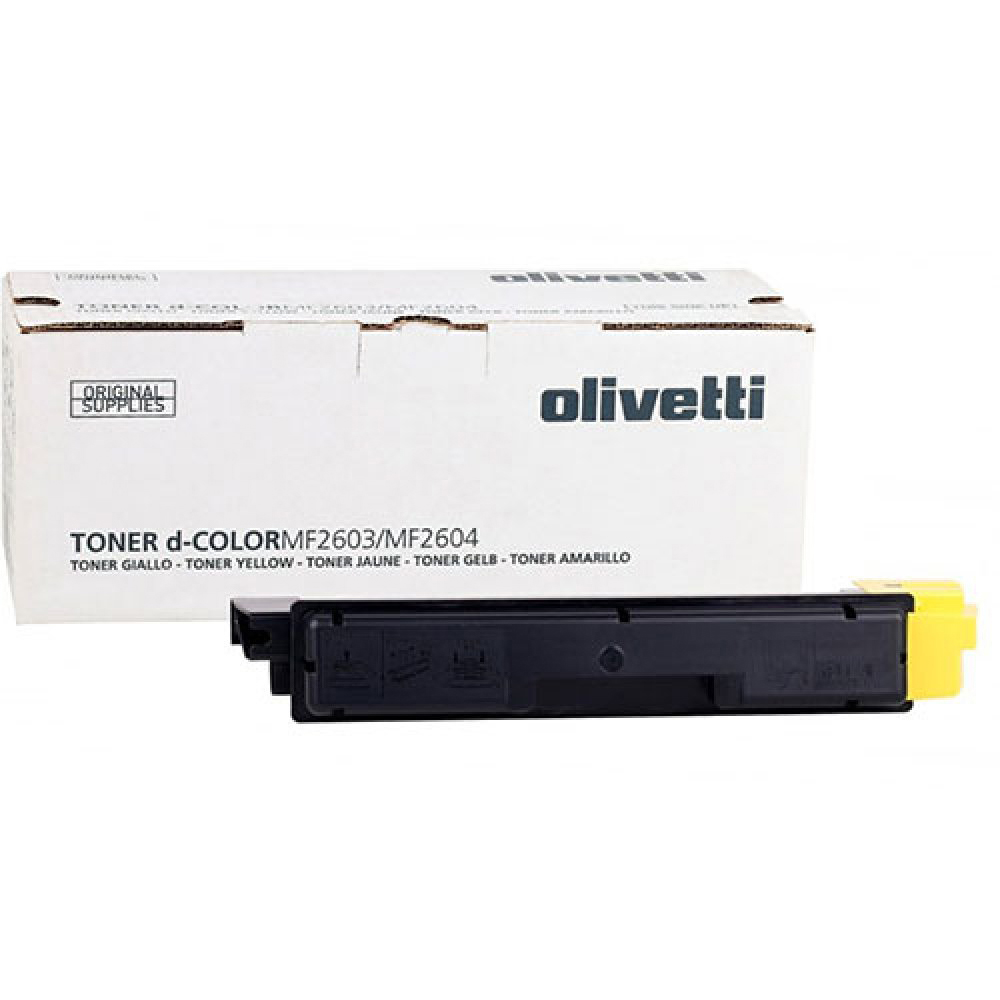 Original Olivetti B0949 Yellow Toner Cartridge (B0949)