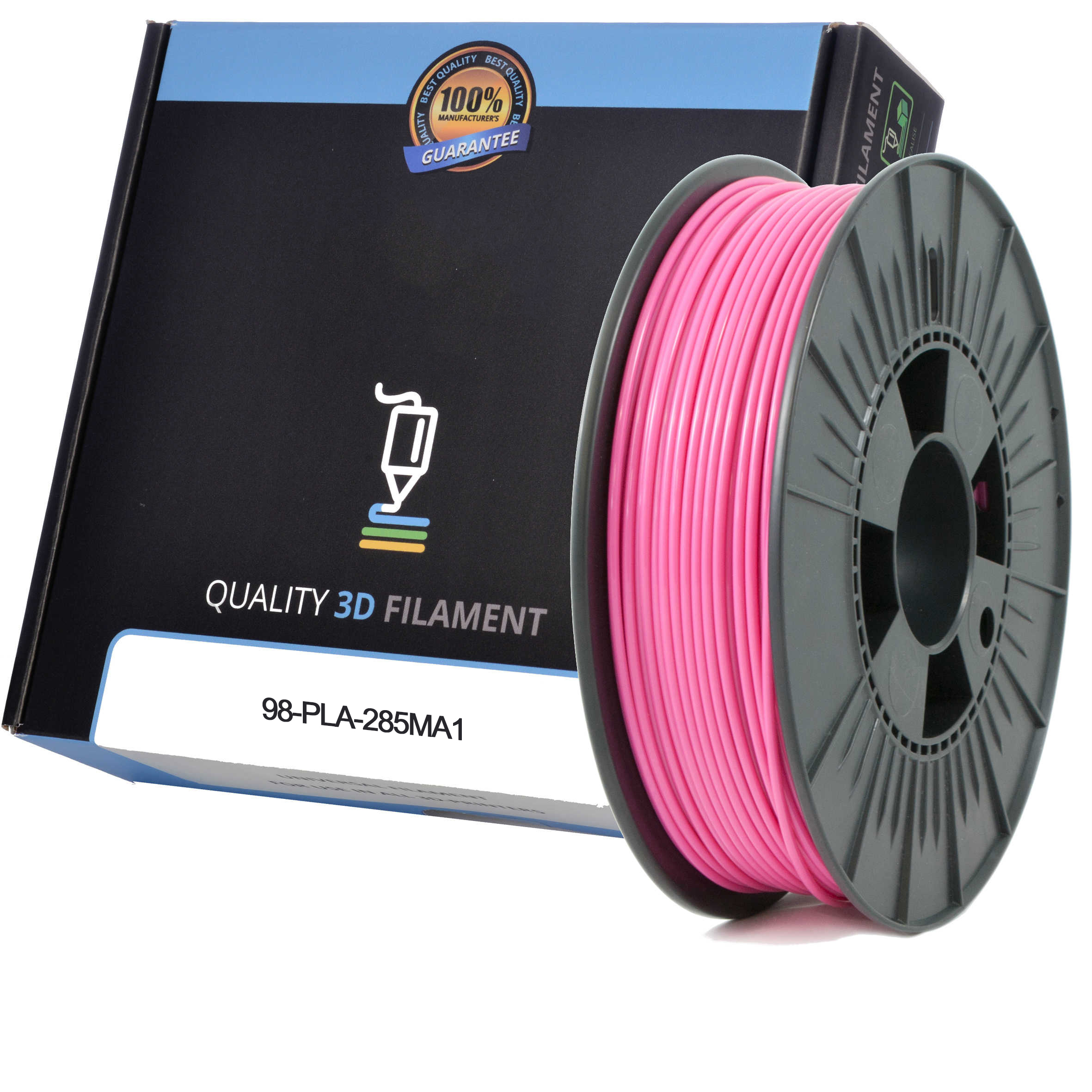 Premium Compatible PLA 2.85mm Magenta 0.5kg 3D Filament (98-PLA-285MA1)