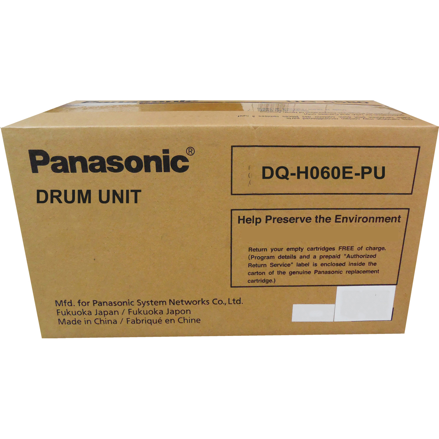 Original Panasonic DQ-H060E Drum Unit (DQ-H060E-PU)