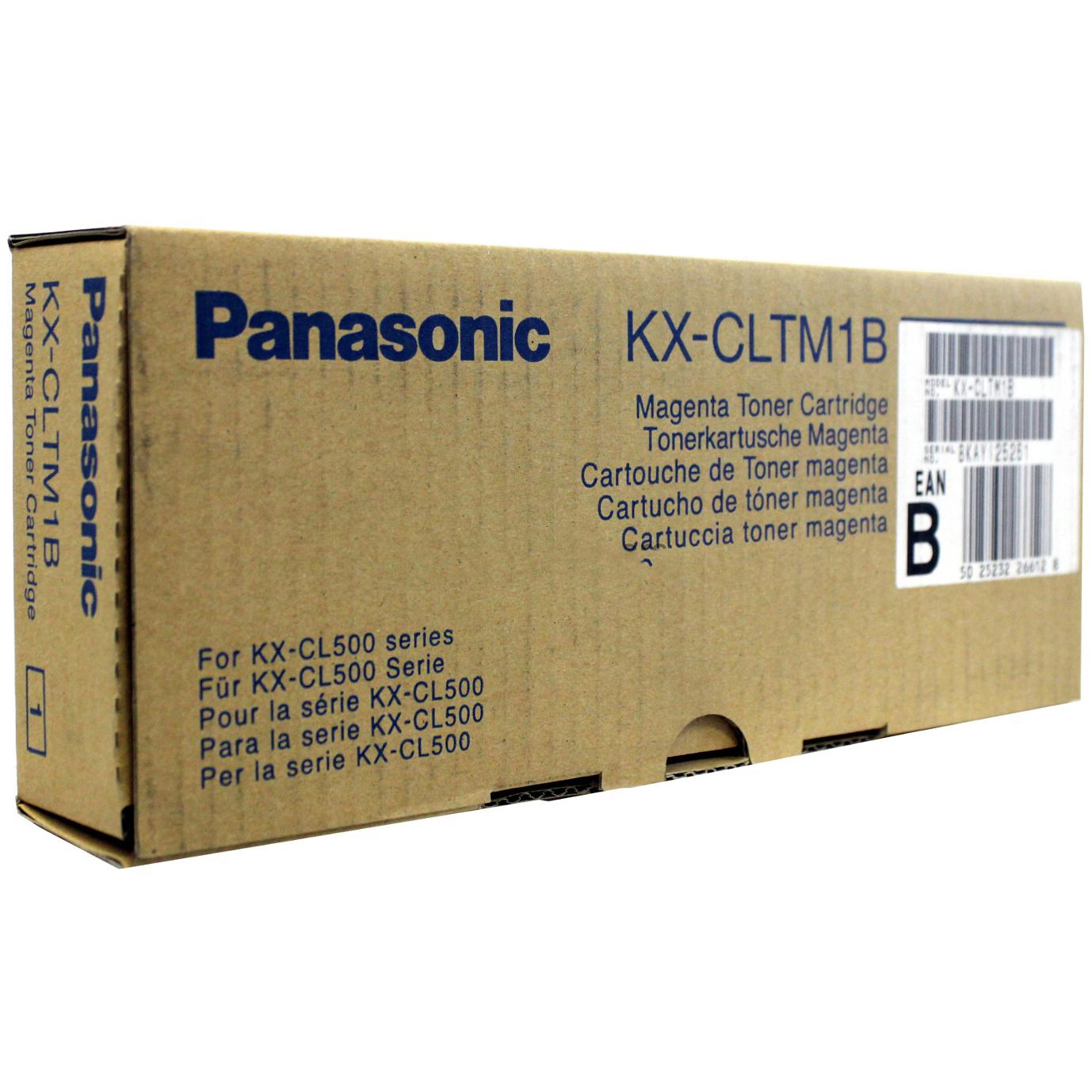 Original Panasonic KX-CLTM1B Magenta Toner Cartridge (KXCLTM1B)