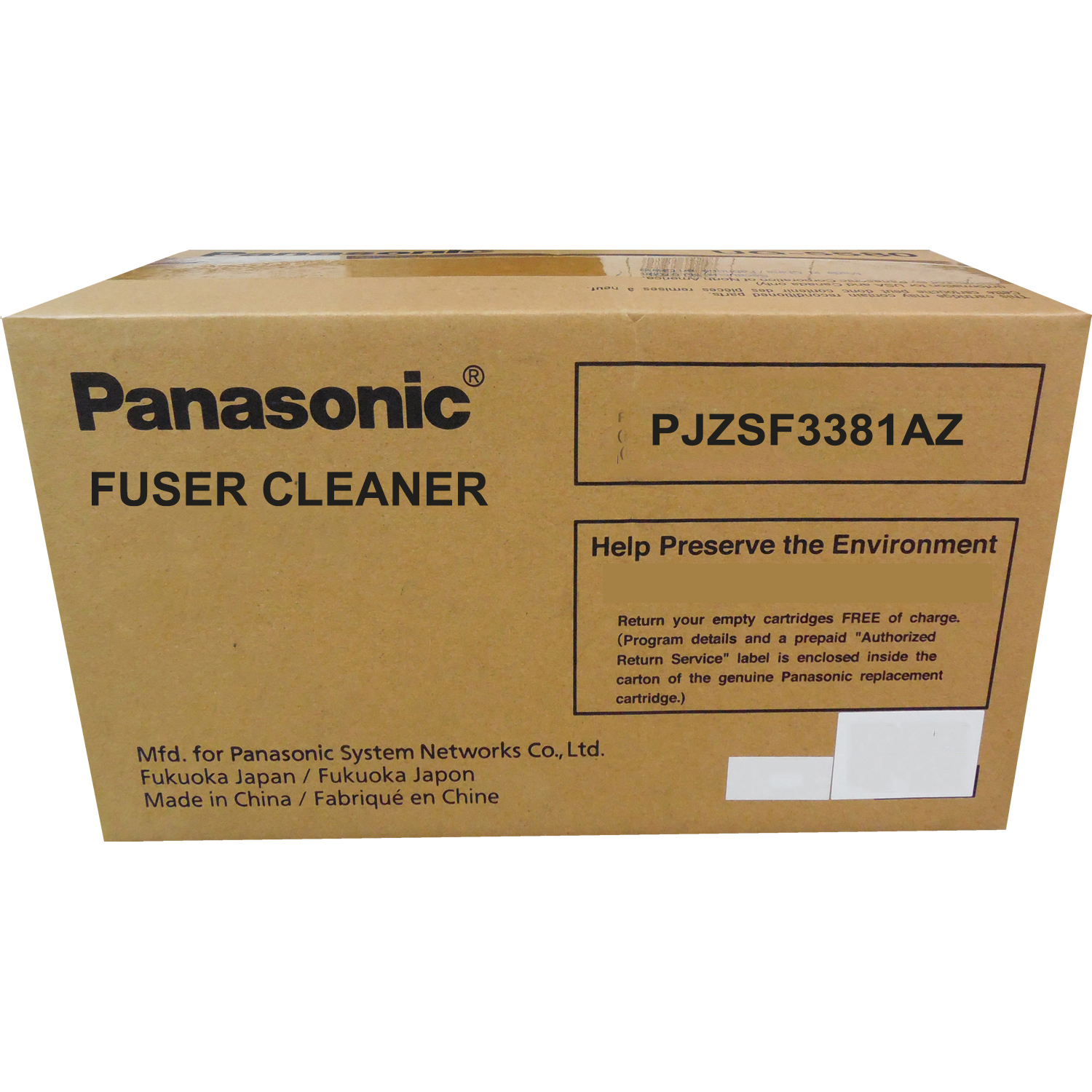 Original Panasonic PJZSF2745AZ Fuser Cleaning Assembly (PJZSF3381AZ)