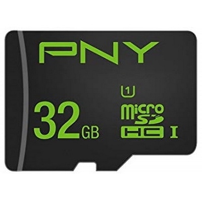 Original PNY Performance 32GB MicroSDHC Memory Card (SDU32GPER50-EF)