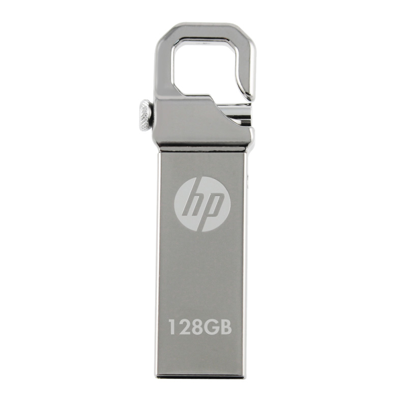 Original PNY HP Silver 128GB USB Flash Drive (HPFD250W128-BX)