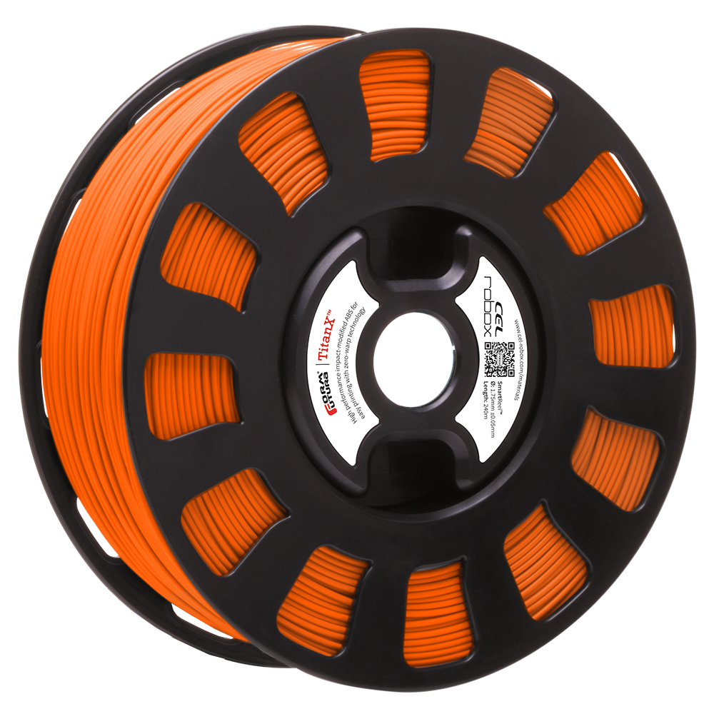 Original Robox ABS Orange 0.7kg 1.75mm 3D Filament (RBX-ABS-FFOR1)