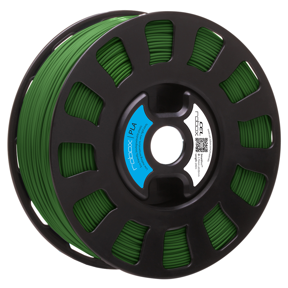 Original Robox PLA Leaf Green 0.7kg 1.75mm 3D Filament (RBX-PLA-GR005)