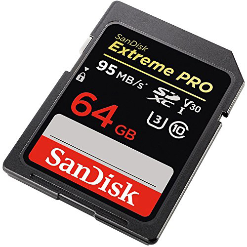 Original SanDisk Extreme Pro Class 10 64GB SDXC Memory Card (SDSDXXG064GGN4IN)