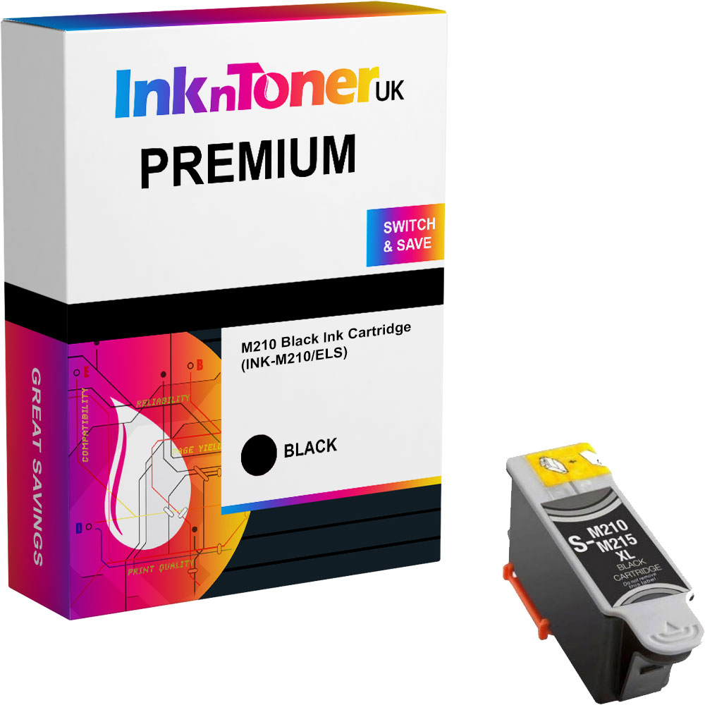 Premium Compatible Samsung M210 Black Ink Cartridge (INK-M210/ELS)