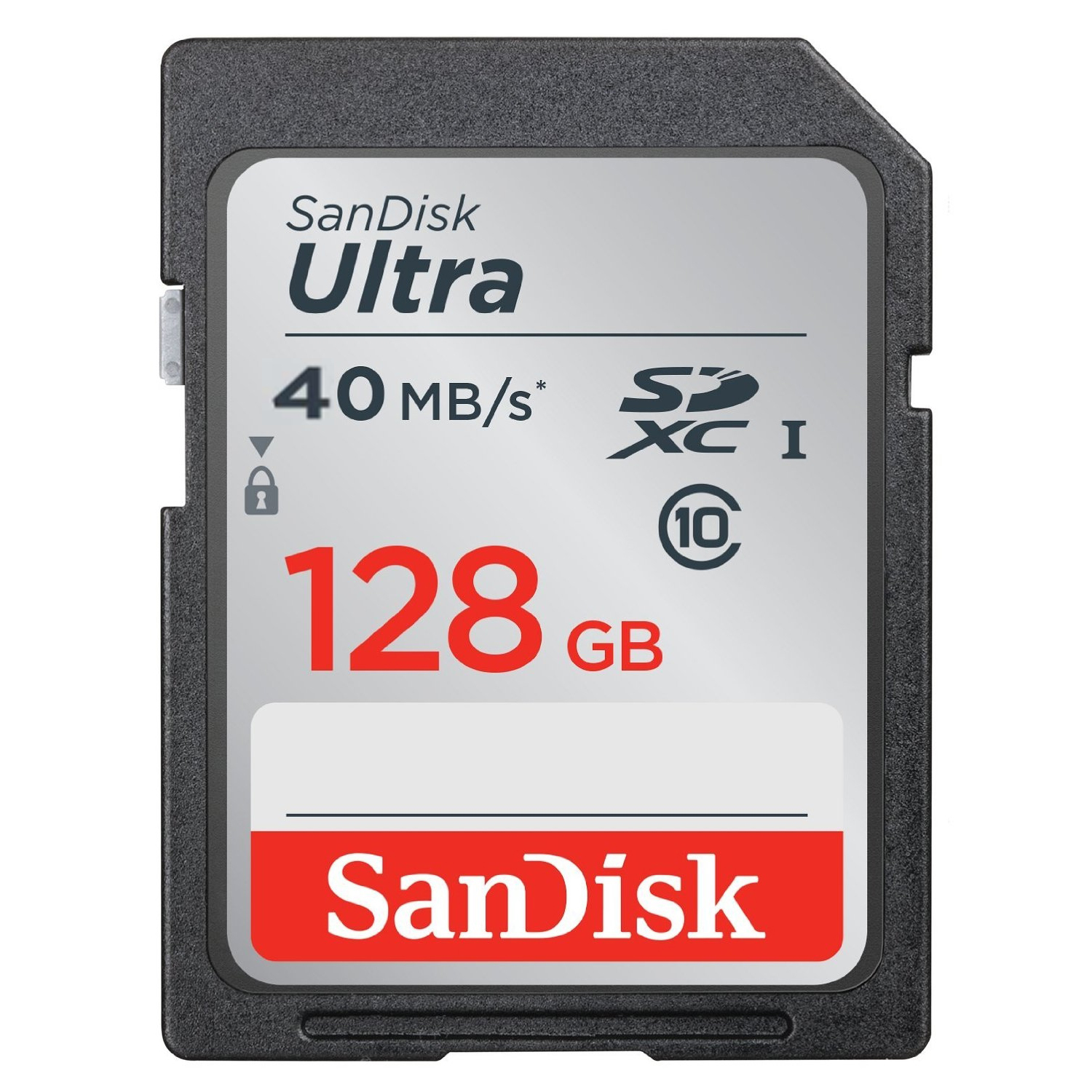 Original SanDisk Ultra Class 10 128GB SDXC Memory Card (SDSDUNC128GG46IN)