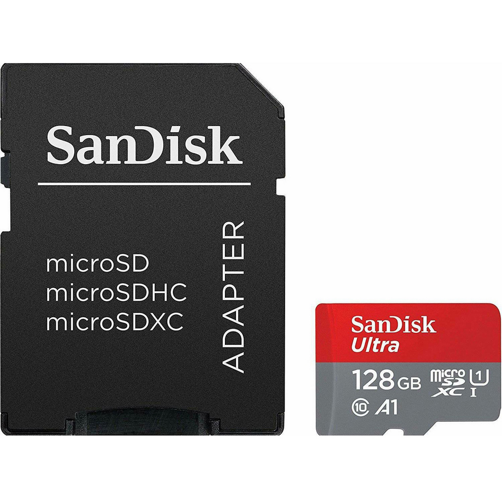 Original SanDisk High Endurance 128GB microSDHC Memory Card + Adapter (SDSQQNR-128G-GN6)