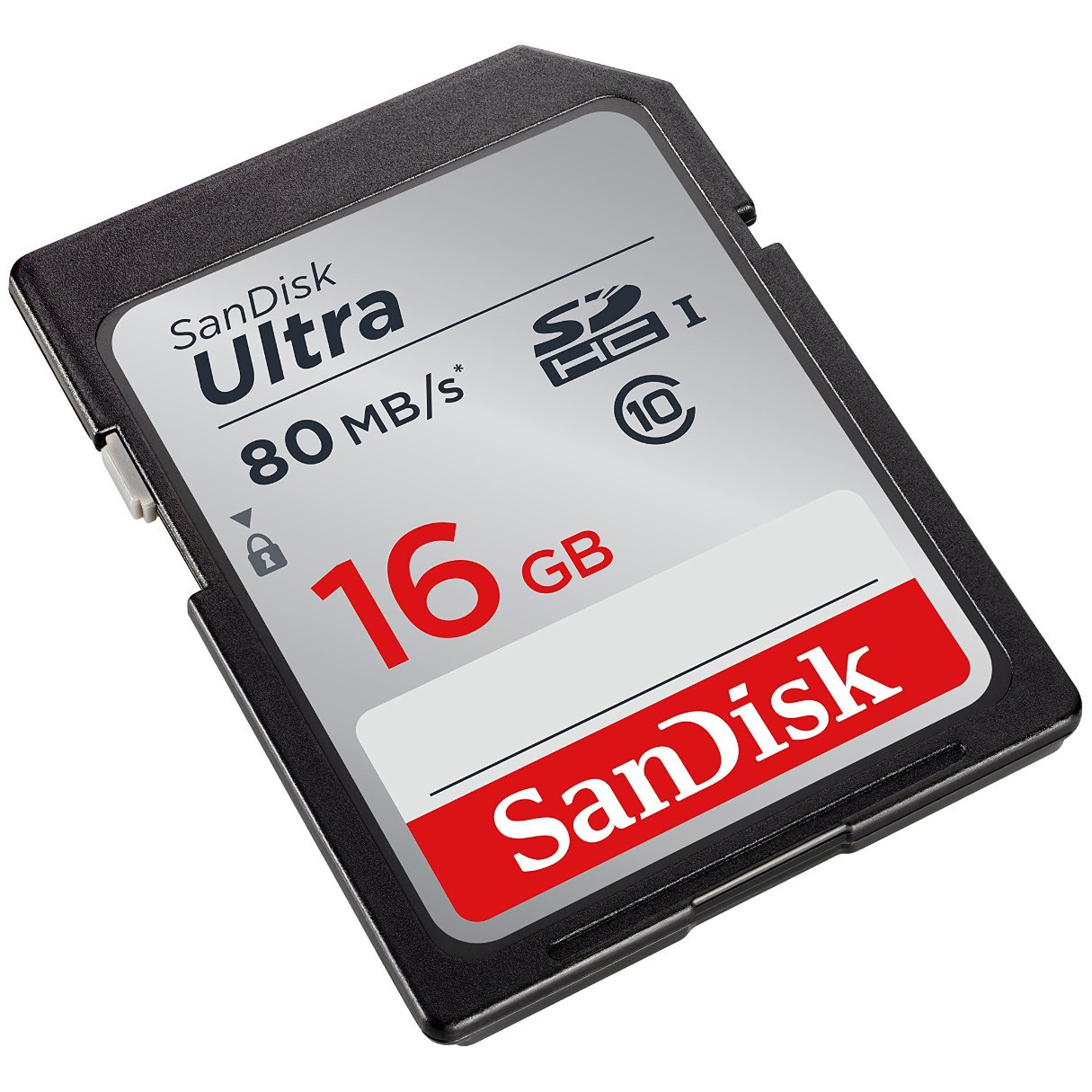 Original Sandisk 16GB SDHC UHSI Class 10 SD Card (SDSDUNC-016G-GN6IN)