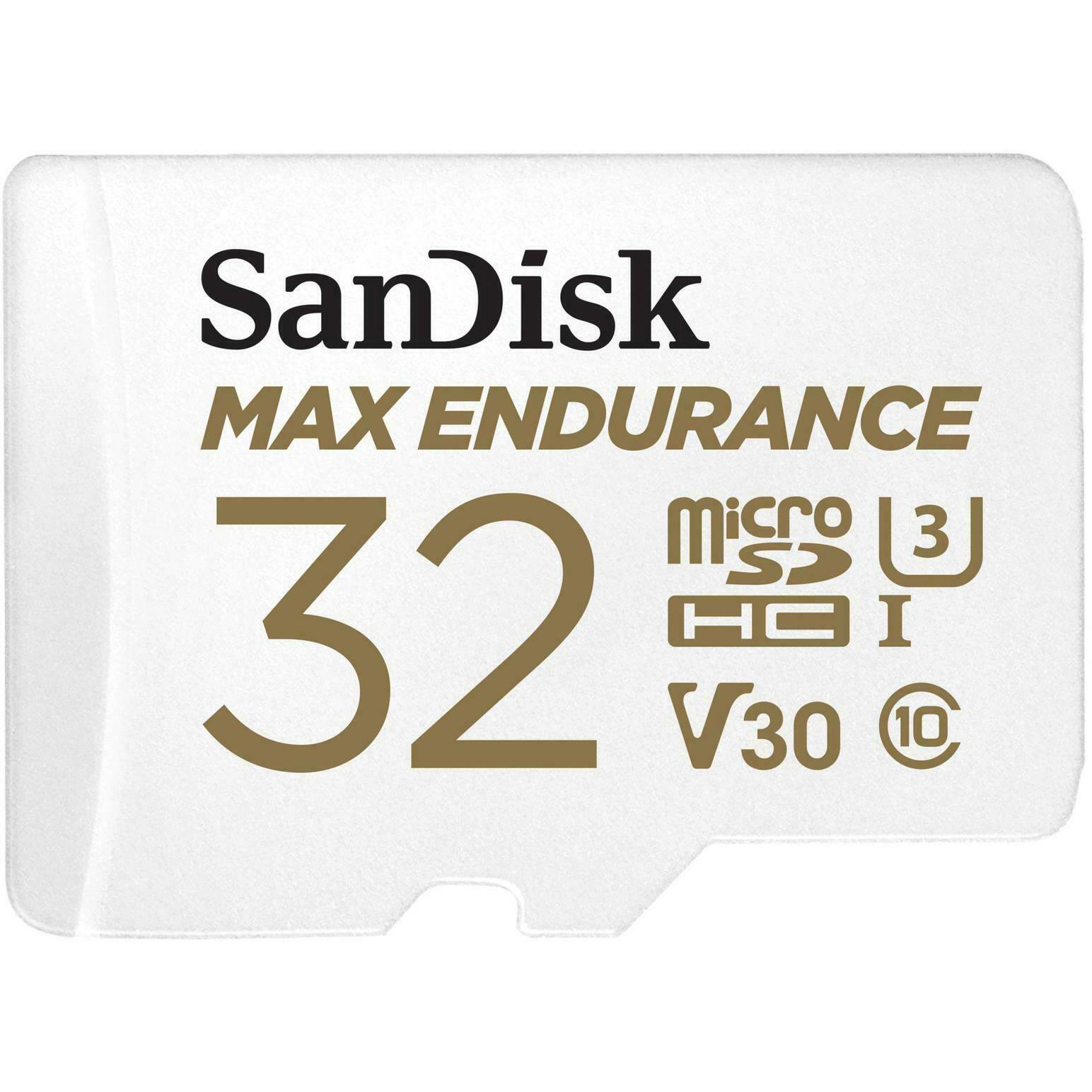 Original SanDisk Max Endurance 32GB Class 3 MicroSDHC Memory Card (SDSQQVR-032G-GN6)