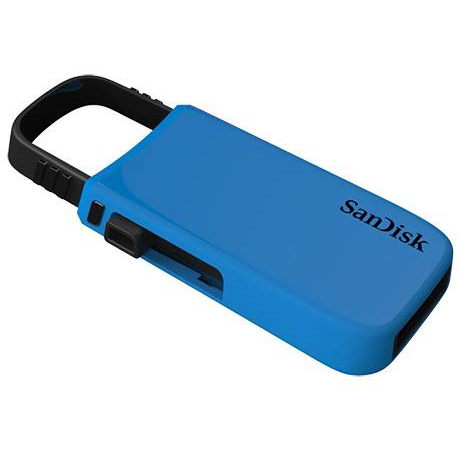 Original SanDisk Cruzer U 32GB Blue USB 2.0 Flash Drive (SDCZ59-032G-B35B)