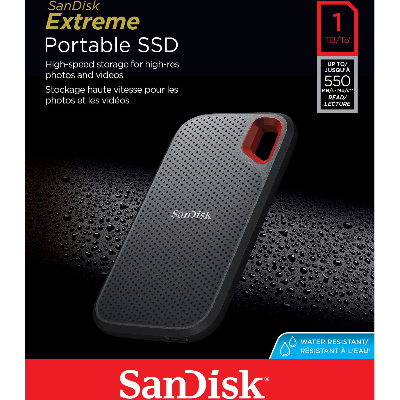 Original Sandisk Extreme Portable Ssd 1Tb (SDSSDE601T00G25)