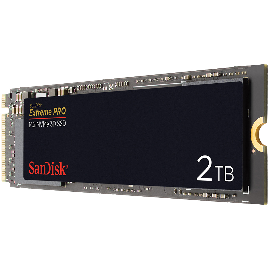 Original Sandisk Extreme Pro M.2 Nvme 3D Ssd 2Tbtb (SDSSDXPM2-2T00-G)