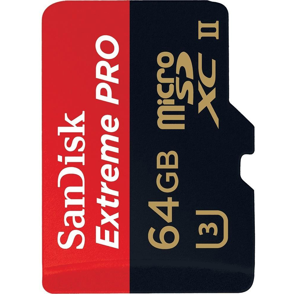 Original SanDisk Extreme Pro Class 10 64GB MicroSDXC Memory Card (SDSQXPJ-064G-GN6M3)