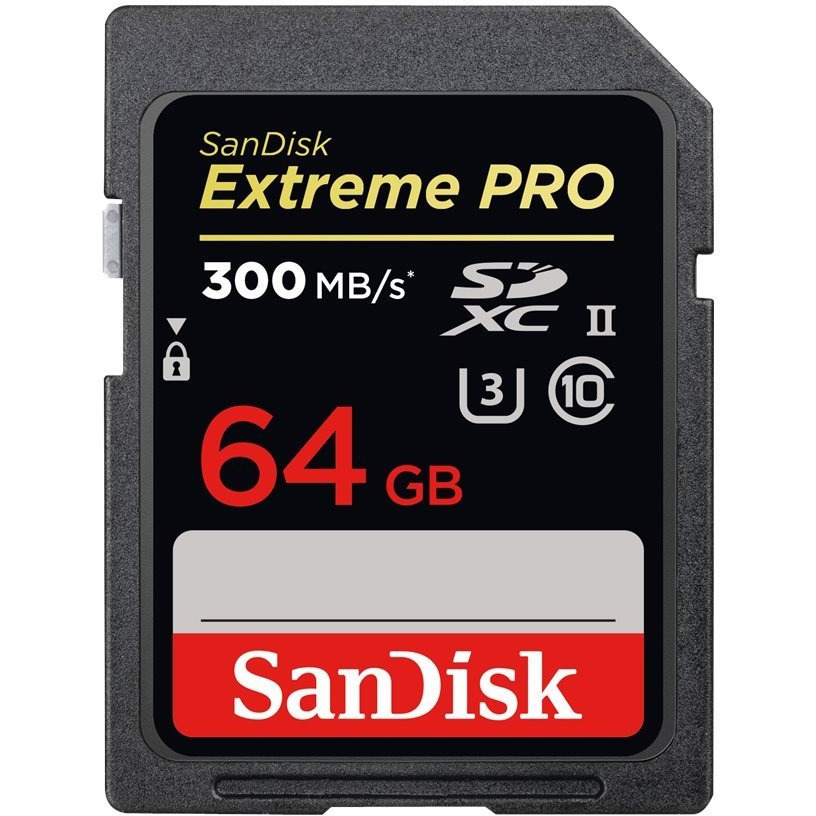 Original SanDisk Extreme Pro 64GB SDXC Memory Card (SDSDXPK-064G-GN4)