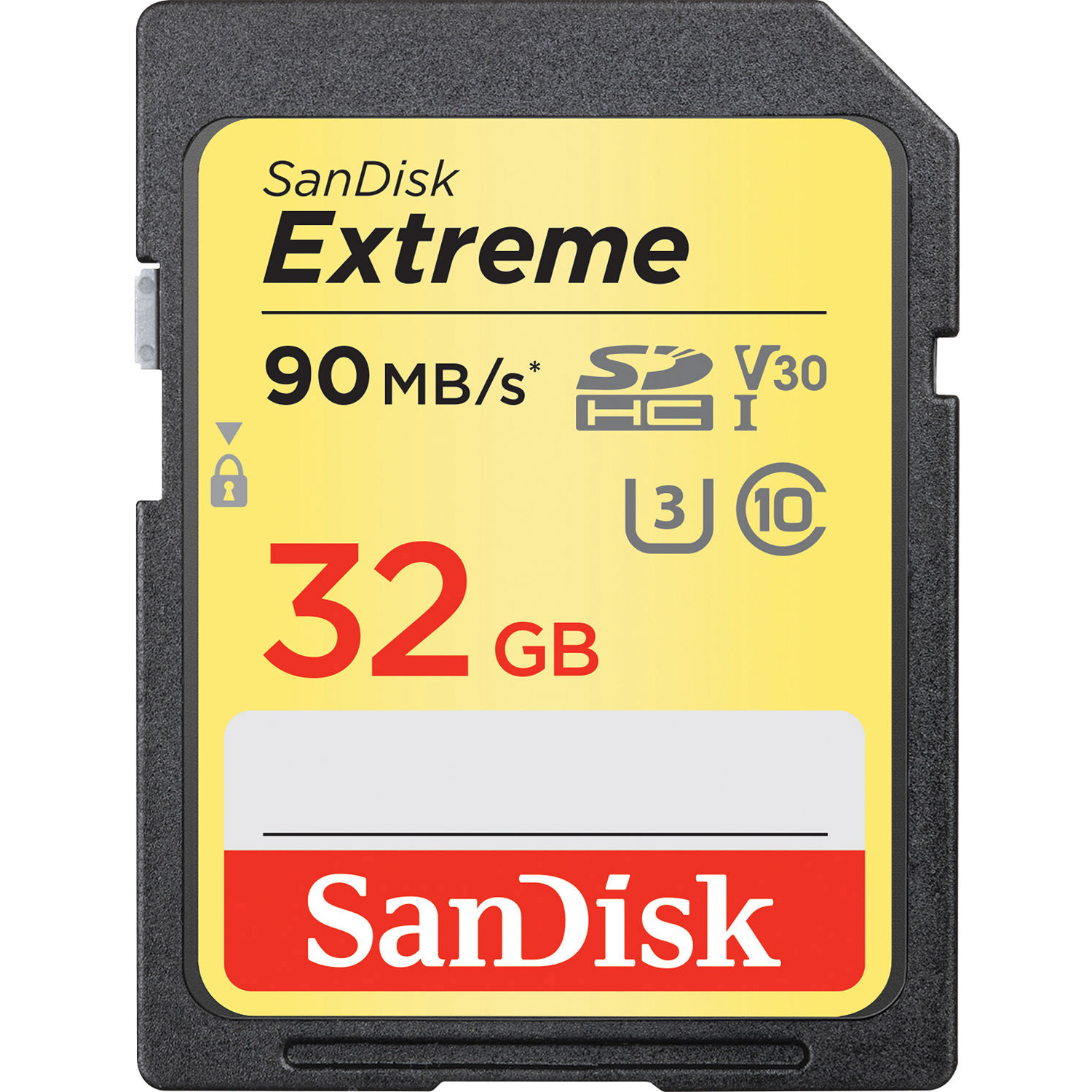 Original SanDisk Extreme Class 10 32GB SDHC Memory Card (SDSDXVE-032G-GNCIN)