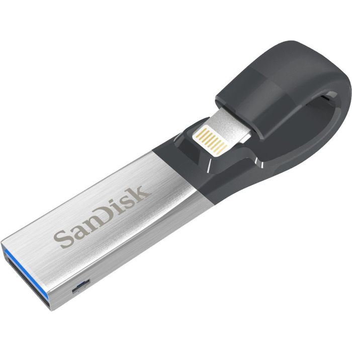 Original SanDisk iXpand V2 256GB Black USB 3.0 Flash Drive (SDIX30N-256G-GN6)