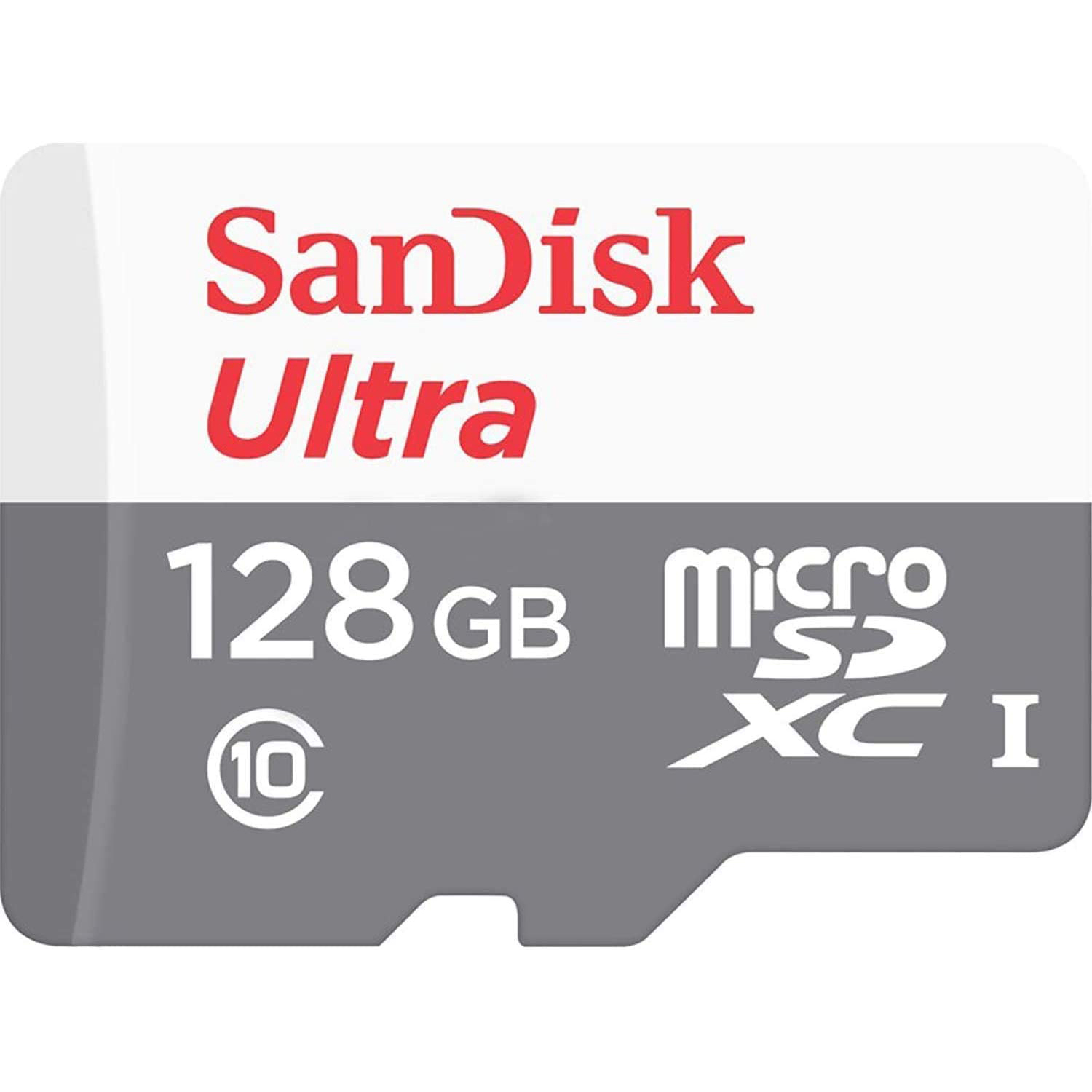 Original SanDisk Ultra Android 128GB microSDXC Memory Card (SDSQUNS-128G-GN6)