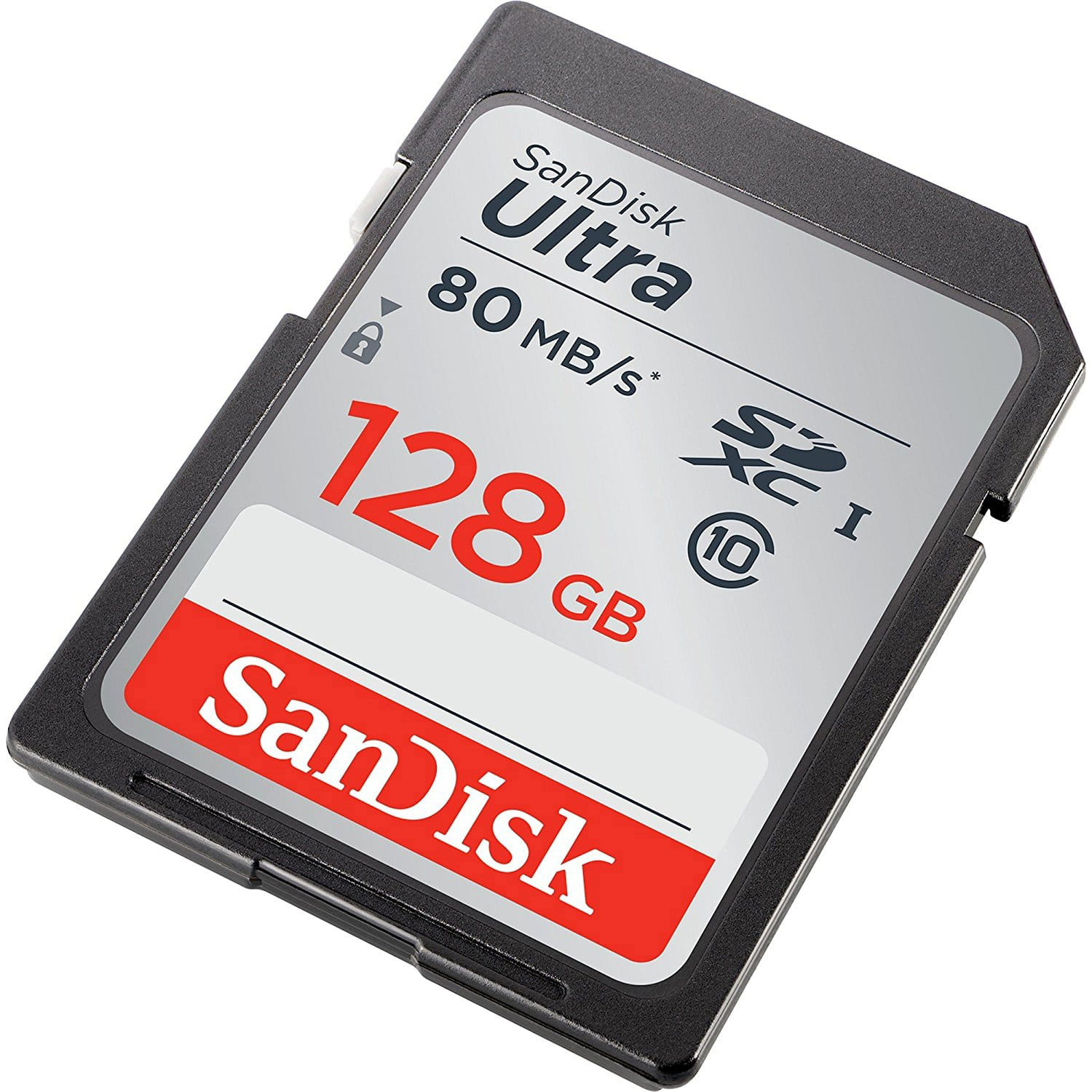 Original SanDisk Ultra Class 10 128GB SD Memory Card (SDSDUNC-128G-GN6IN)