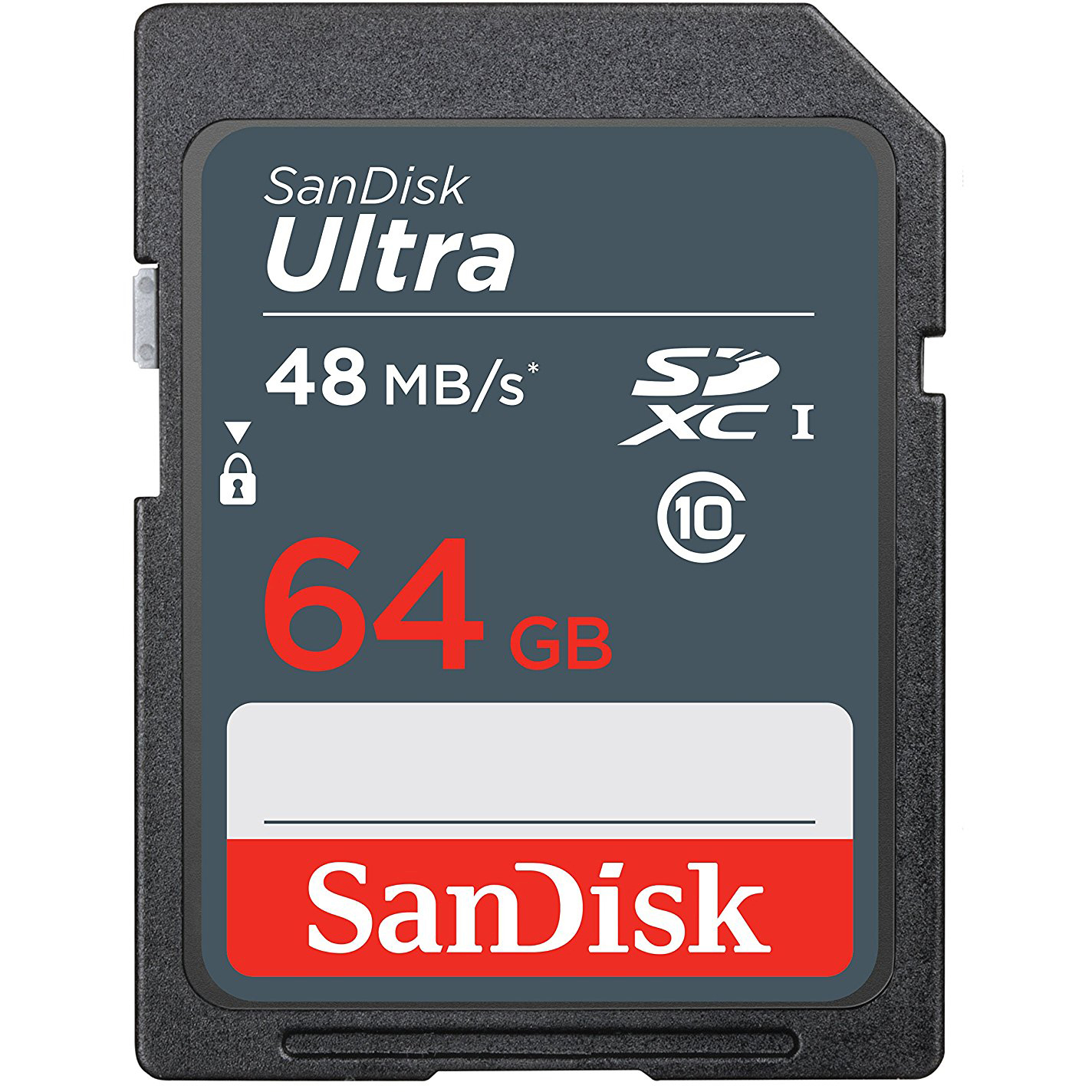 Original SanDisk Ultra Class 10 64GB SDXC Memory Card  (SDSDUNB-064G-GN3IN)