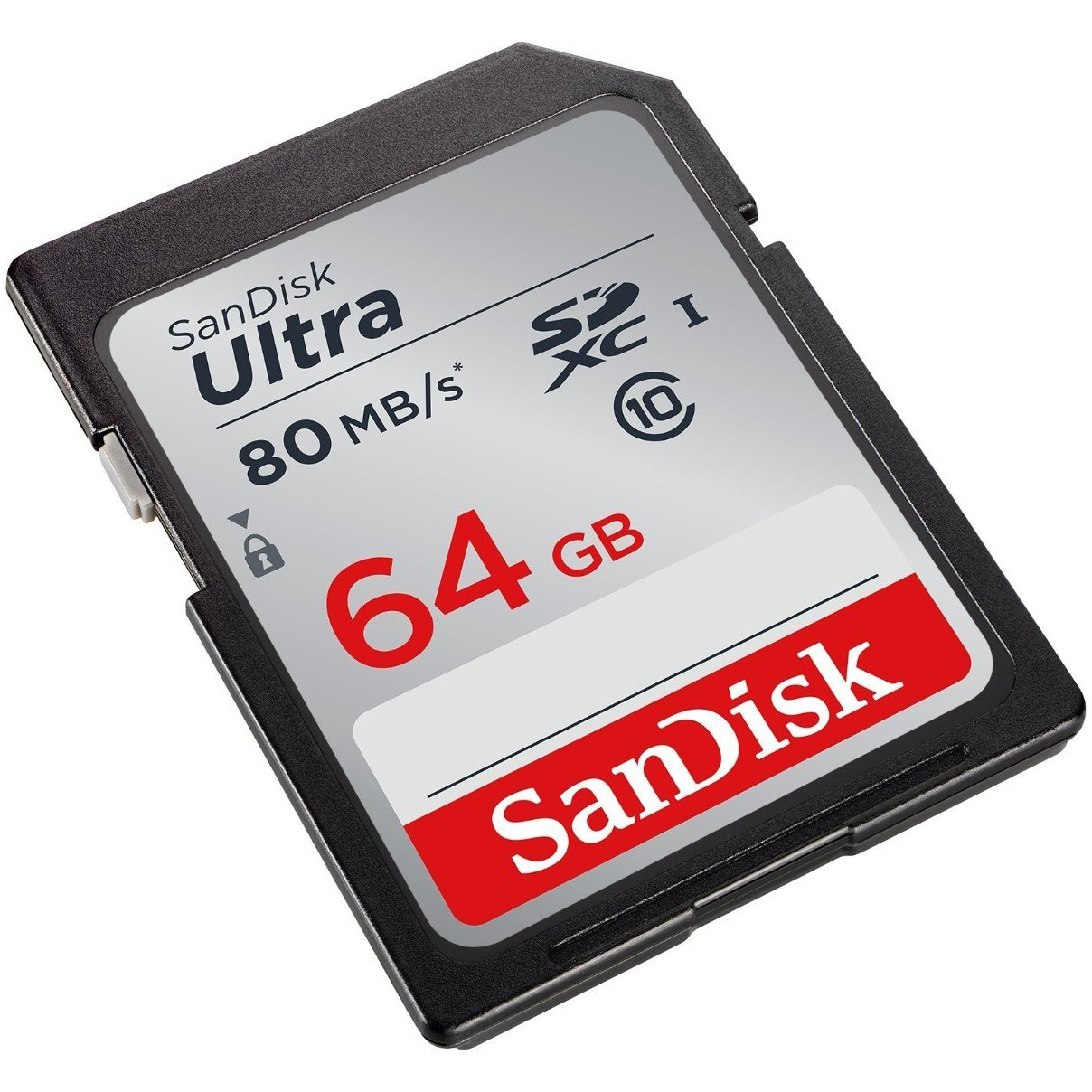 Original SanDisk Ultra Class 10 64GB SD Memory Card (SDSDUNC-064G-GN6IN)