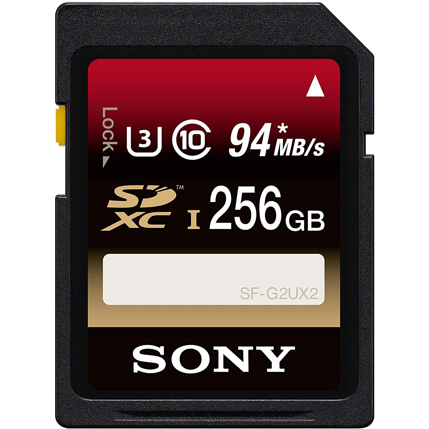 Original Sony Class 10 256GB SDXC Memory Card (SFG2UX2)